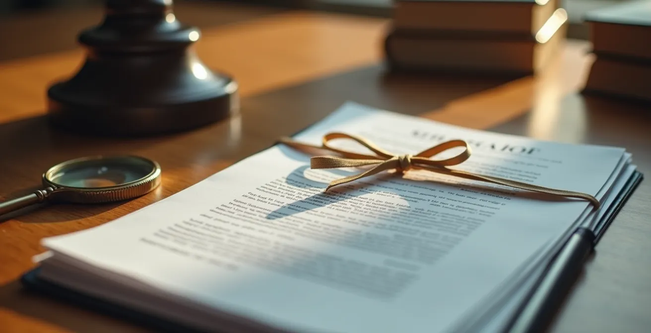 Illustration symbolique d’un dossier documentaire complet et organisé pour un colis